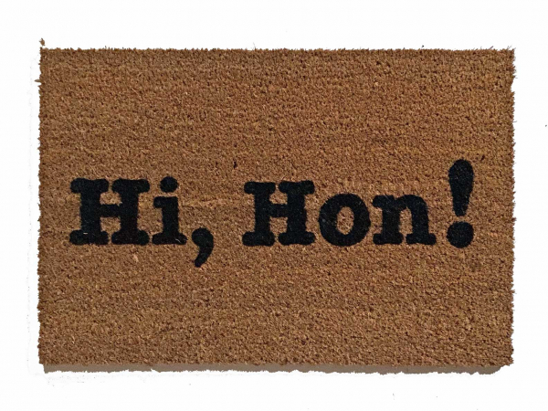 Hi Hon Baltimore style outdoor coir doormat