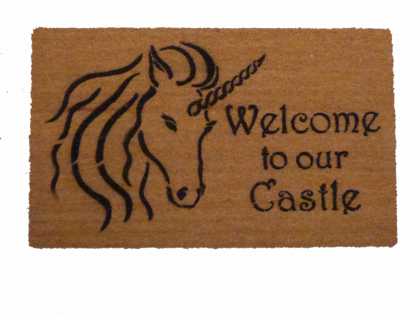 Unicorn Fairy Tale doormat