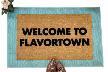 Welcome to Flavortown Guy Fieri doormat