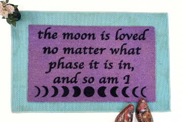 Moon Phase doormat