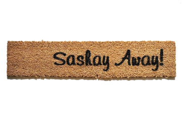 Sashay Away! | LGBTQ | Drag Race quote doormat