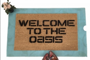 Welcome to the Oasis Ready Player One doormat