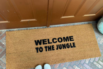 Welcome to the Jungle | Gun N’ Roses doormat